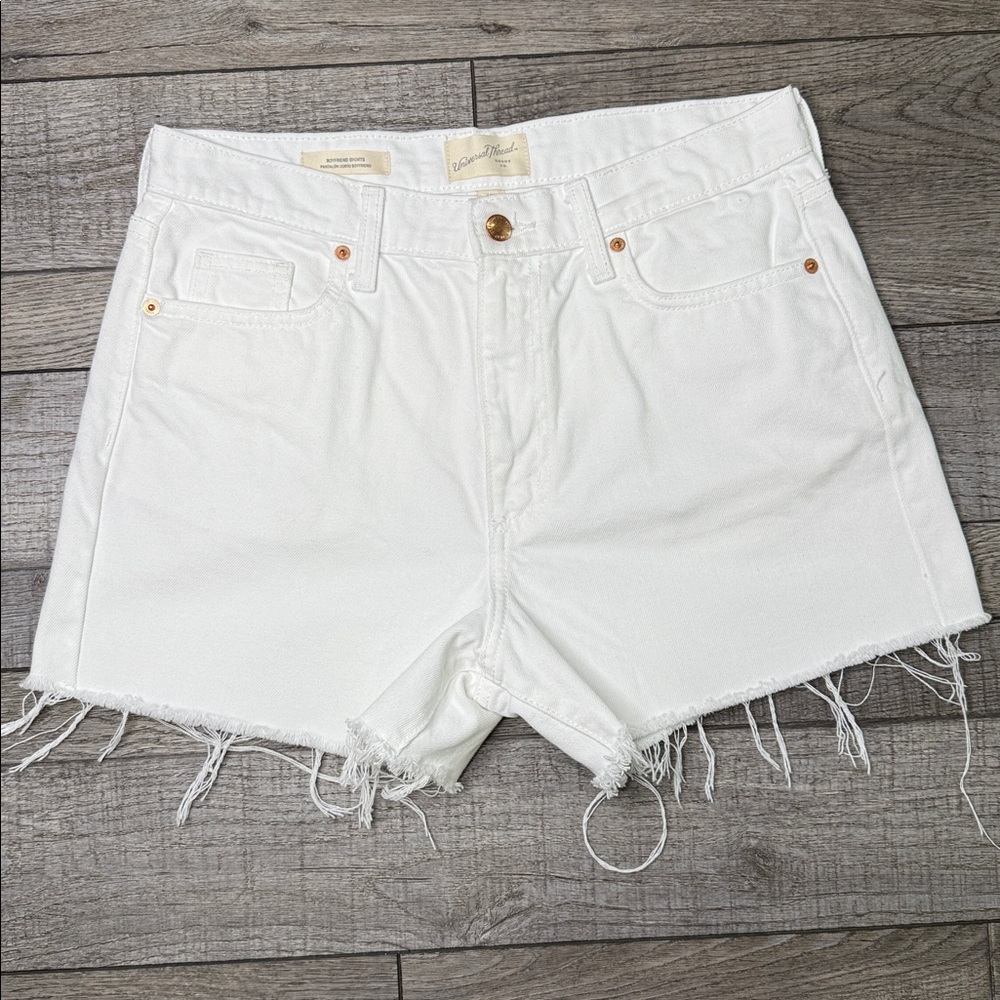 Universal Thread High Waist White Women Shorts